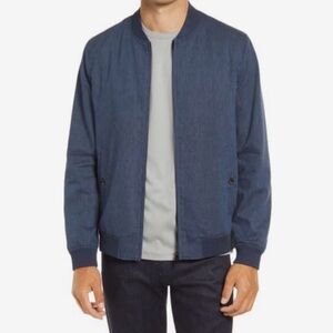 TED BAKER Tynne Canvas Bomber Jacket Size 7 US 46